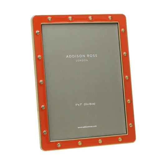 Enamel & Gold Locket Frame