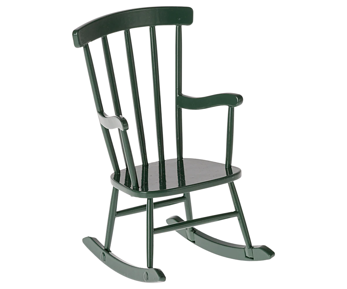 Rocking Chair, Mouse- Dark Green