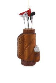Golf bag ornament