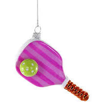 Pickle ball ornament