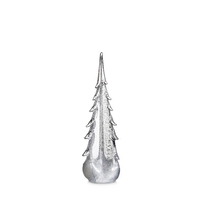 Simon Pearce Silver Leaf Evergreen