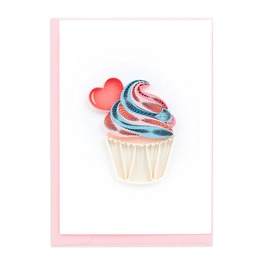 Quilling Card Mini Lovely Cupcake