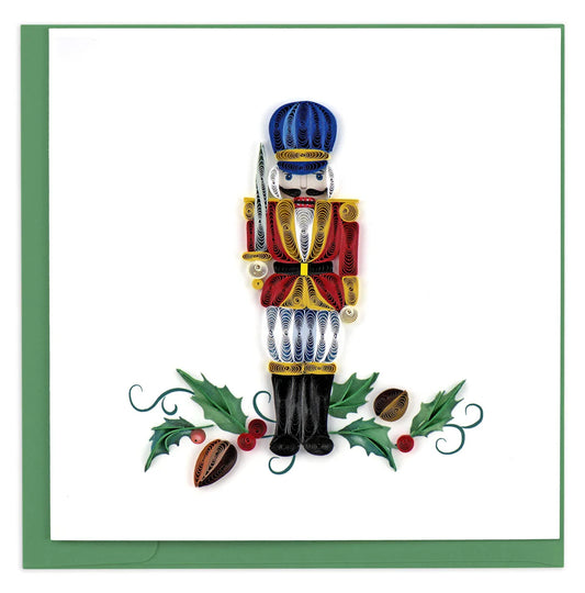 Quilling Card Nutcracker
