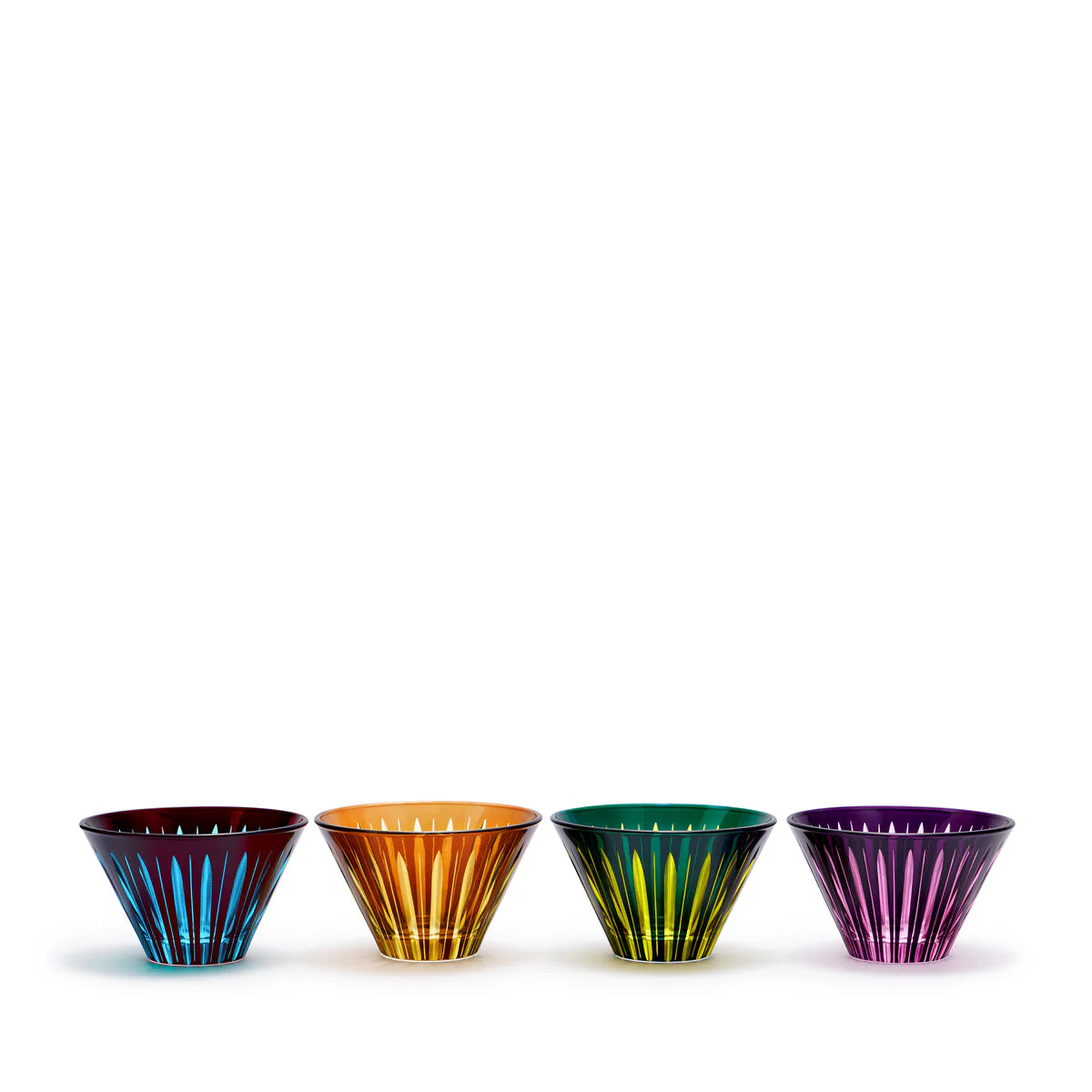 L’Objet Prism Bowl S/4 Assorted