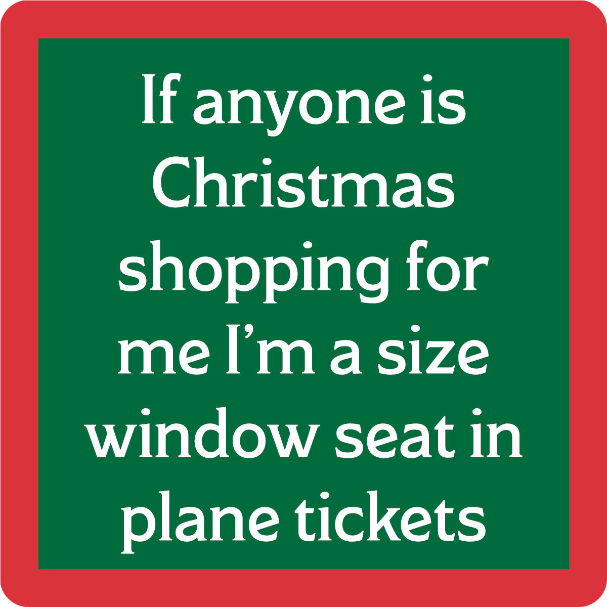 Xmas Window Seat Napkin