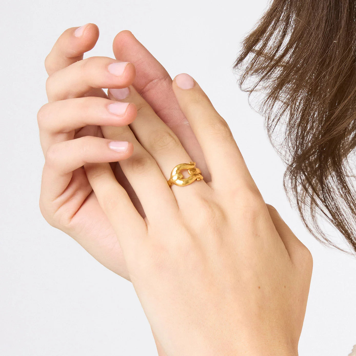 Julie Vos Saratoga Ring Gold