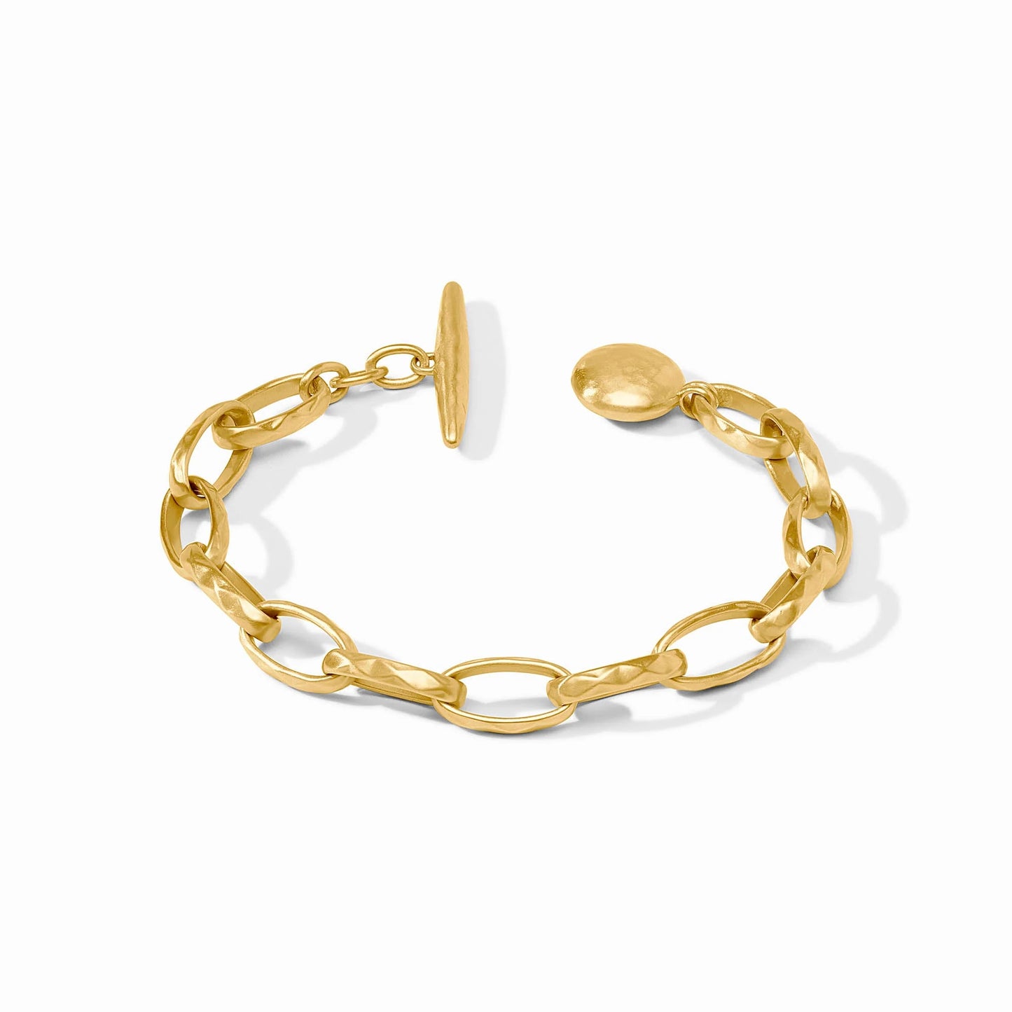 Julie Vos Solara Link Bracelet Gold