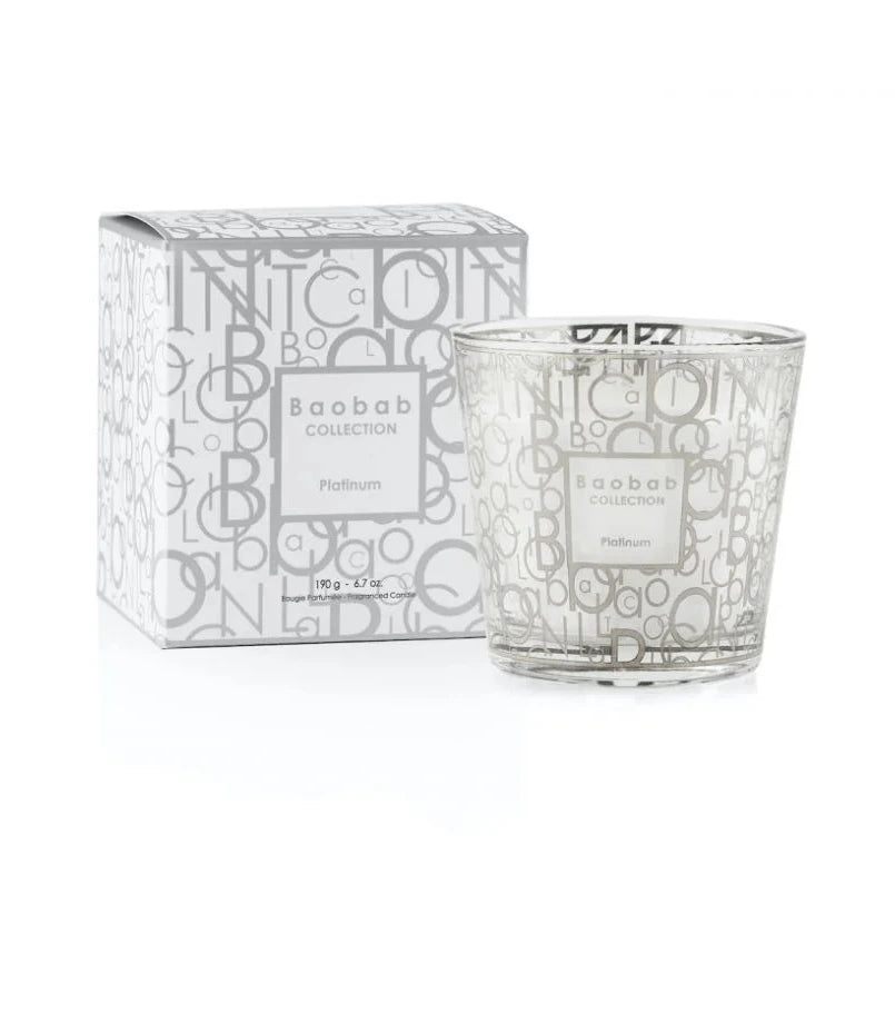 Baobab Platinum Candle from Baobab Collection at Foxy Reds
