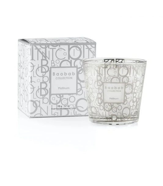 Baobab Platinum Candle