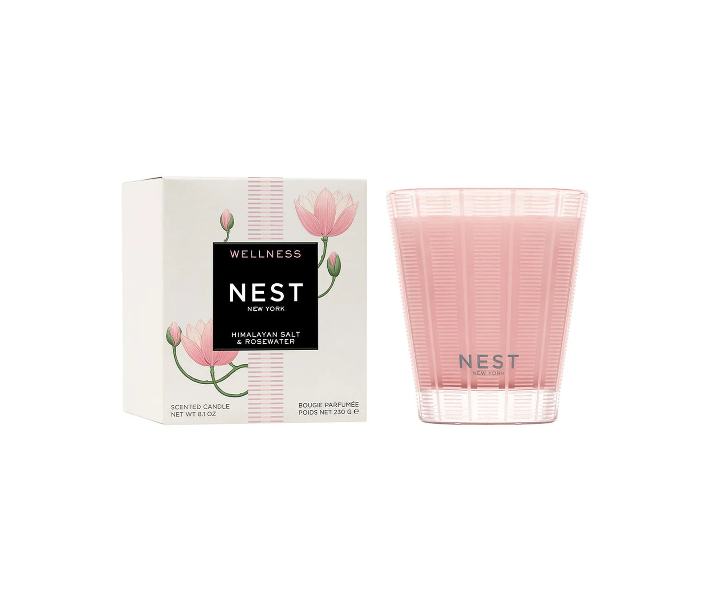Nest Himalayan Salt and Rose Water Candle