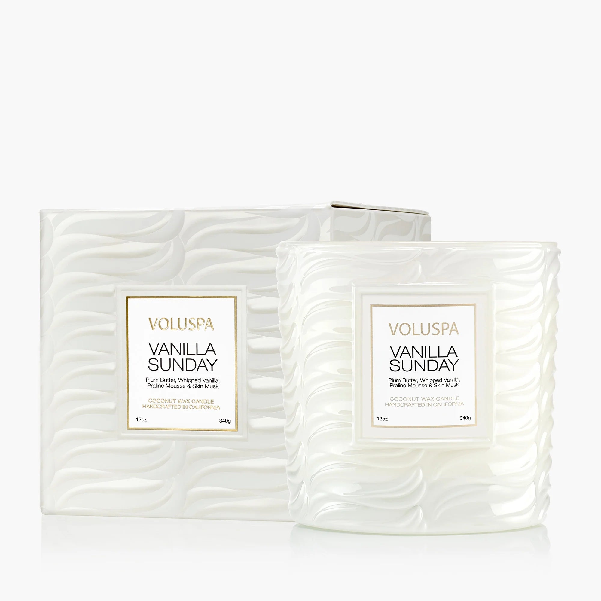 Voluspa Vanilla Sunday Jar Candle