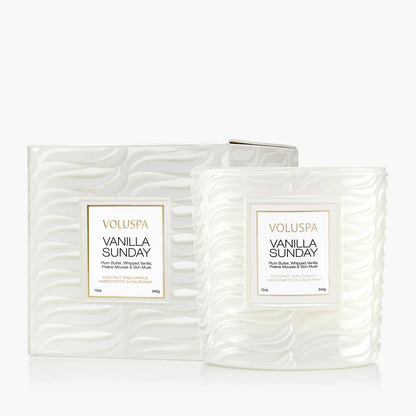 Voluspa Vanilla Sunday Jar Candle