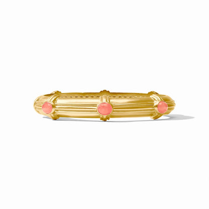 Julie Vos Portofino Stone Hinge Bangle
