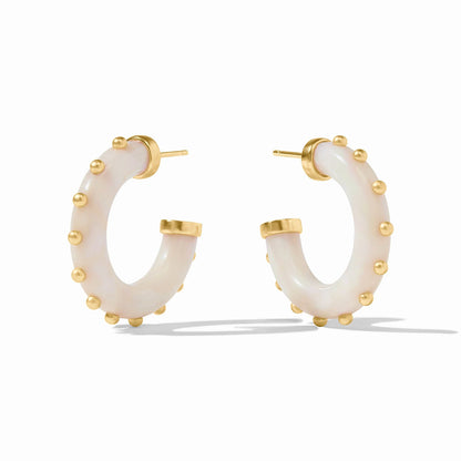 Julie Vos Colette Hoop Alabaster