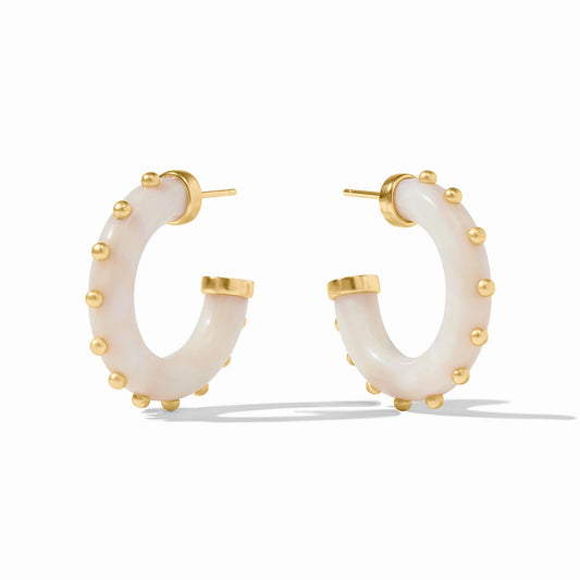 Julie Vos Colette Hoop Alabaster