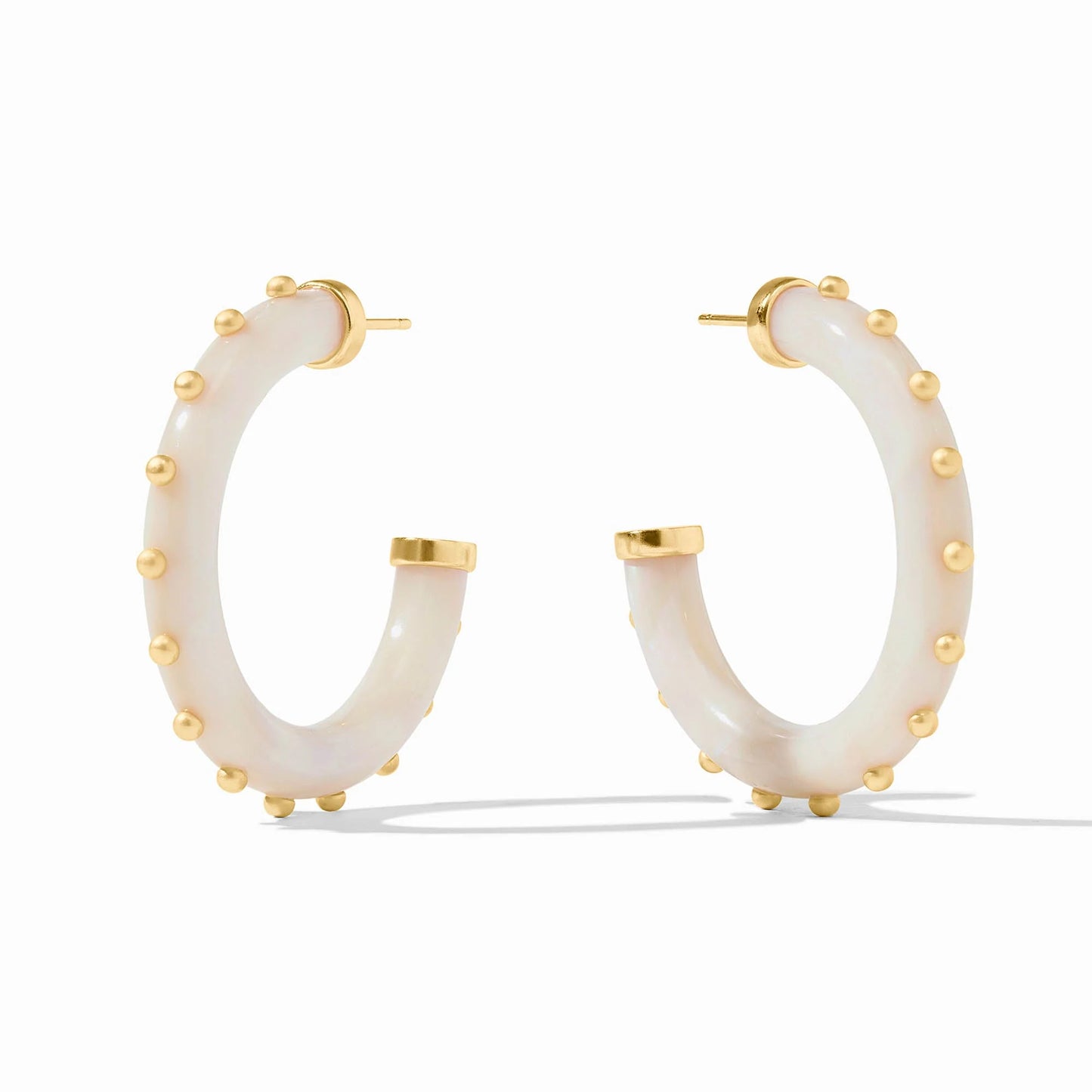 Julie Vos Colette Hoop Alabaster