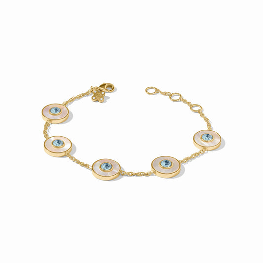 Julie Vos Colette Circle Delicate Bracelet