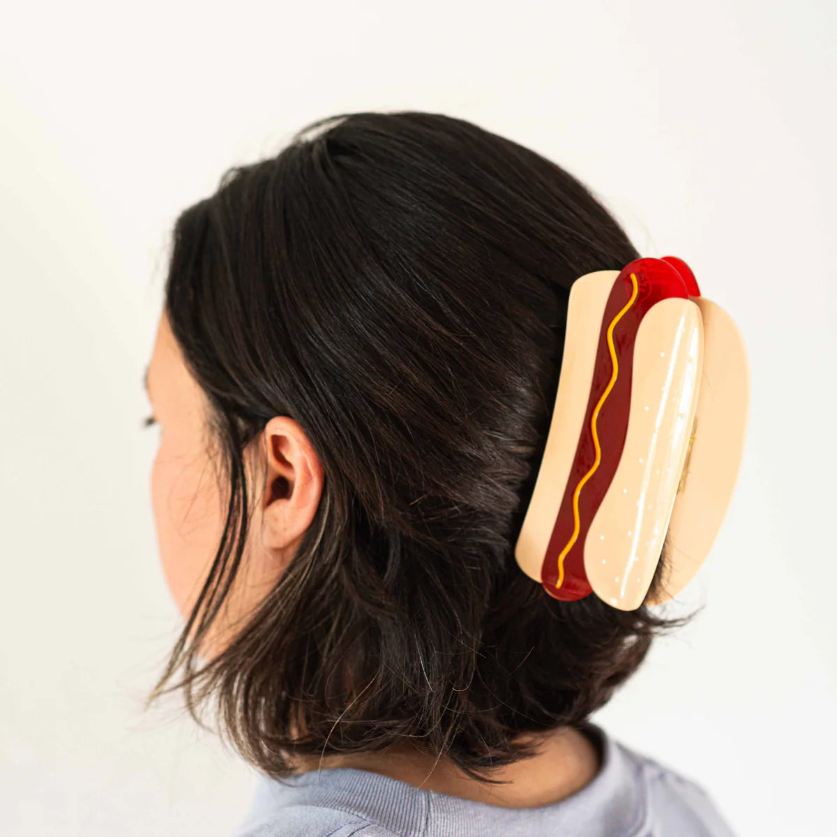 Hot Dog Hair Clip
