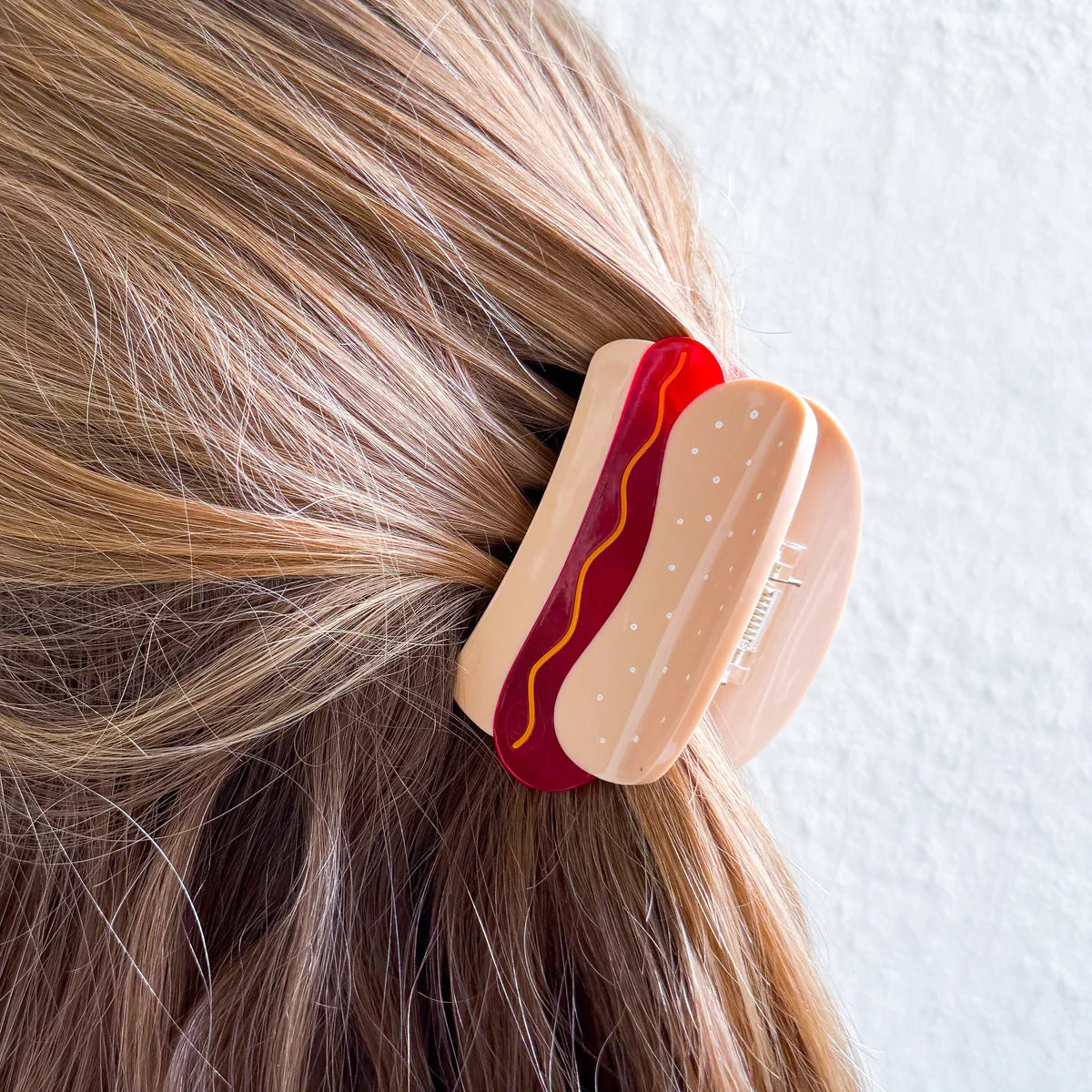 Hot Dog Hair Clip