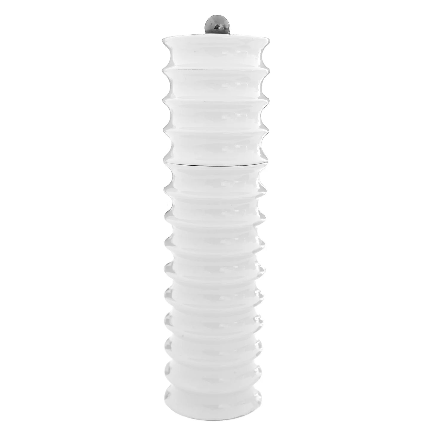 Addison Ross White Twister Salt and Pepper Mill