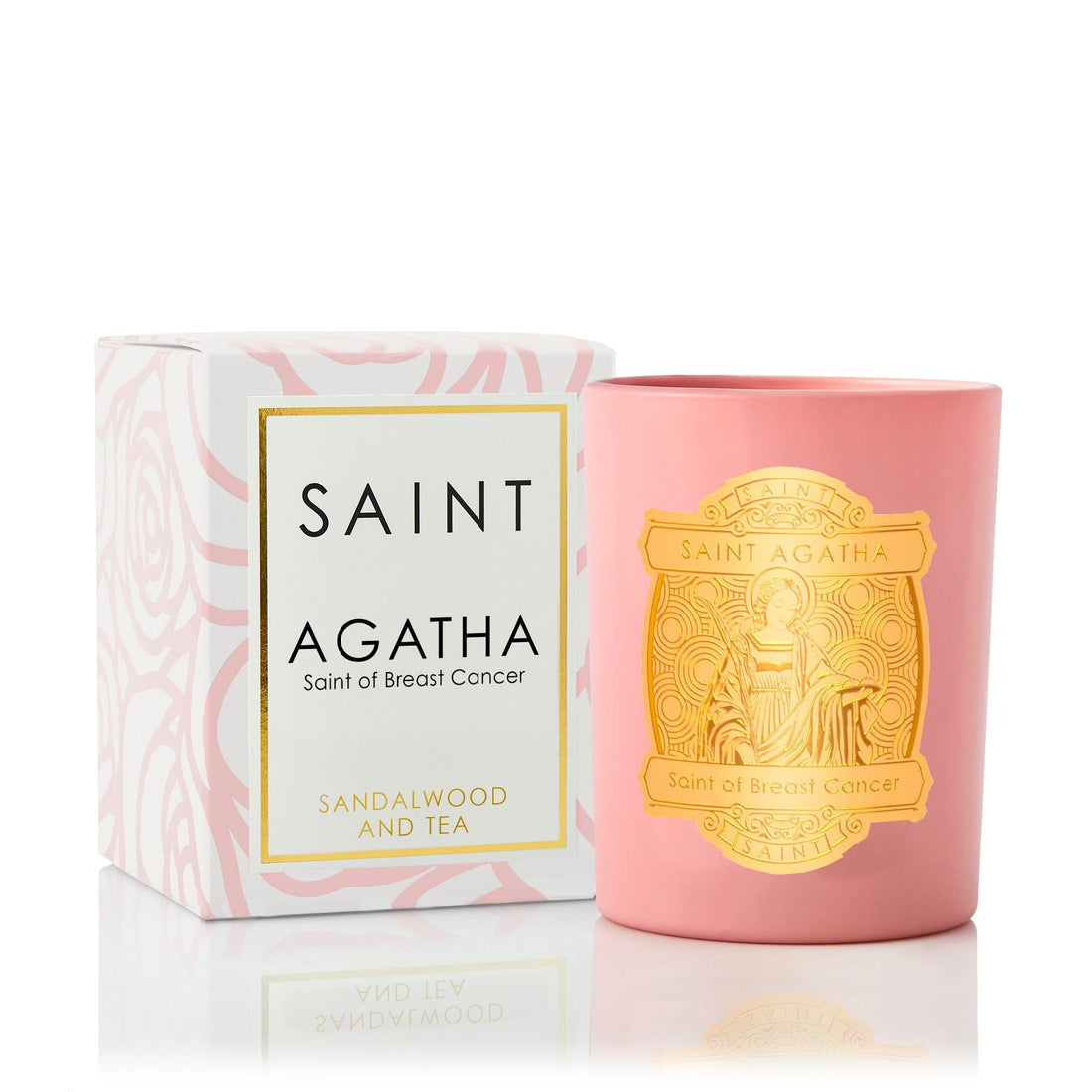 Saint Agatha Candle