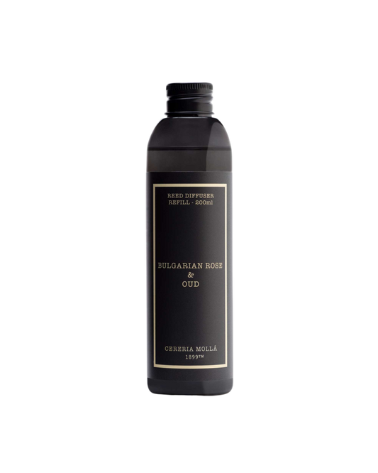Cereria Molla Bulgarian Rose & Oud Diffuser Refill