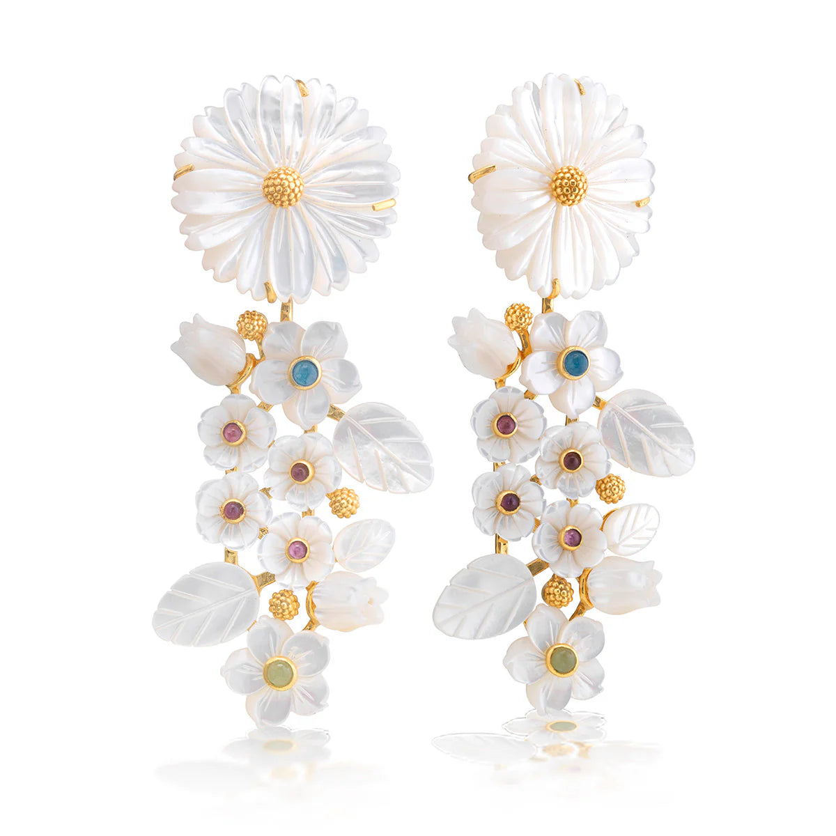 Capucine De Wulf Mermaid Garden Earrings FR