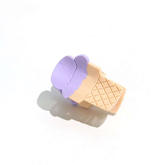 MINI ICE CREAM HAIR CLAW CLIP