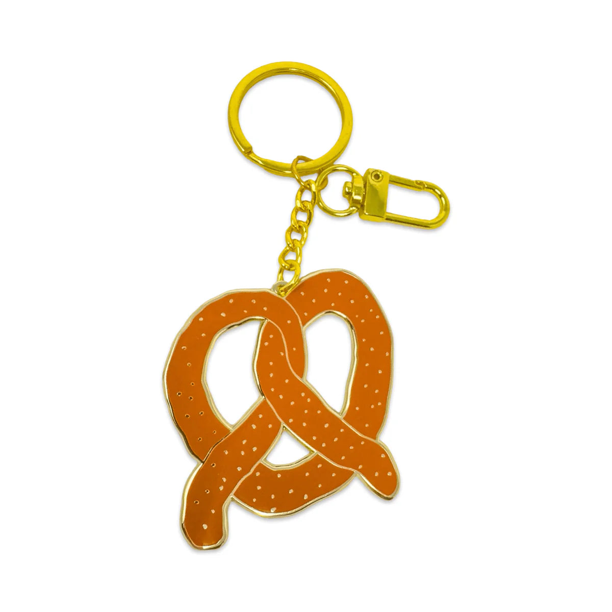 Pretzel Keychain & Bag Charm