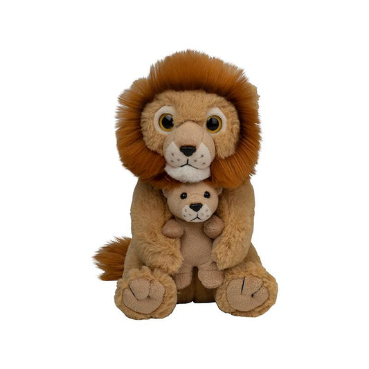 Lion w/ Cub 9"