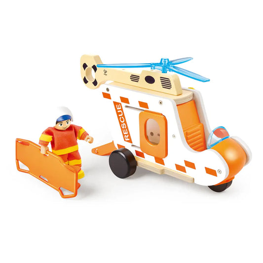 Hape To the Rescue Helicopter Set