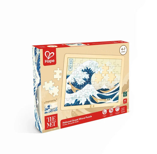 THE MET - Hokusai great wave puzzle