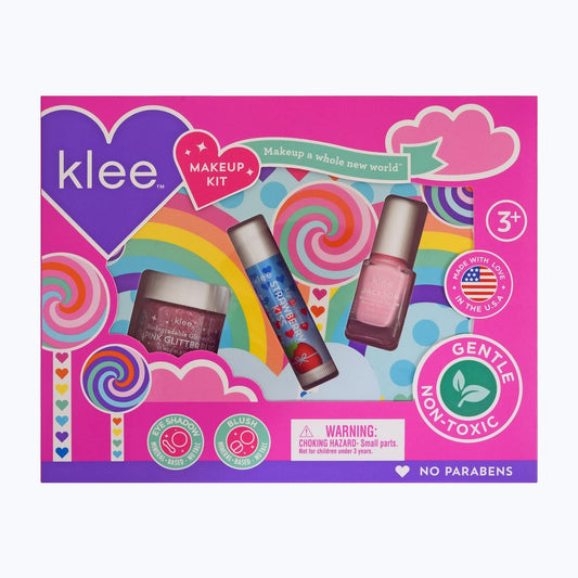 Klee Spinning Pink - Makeup Kit with Bioglitter