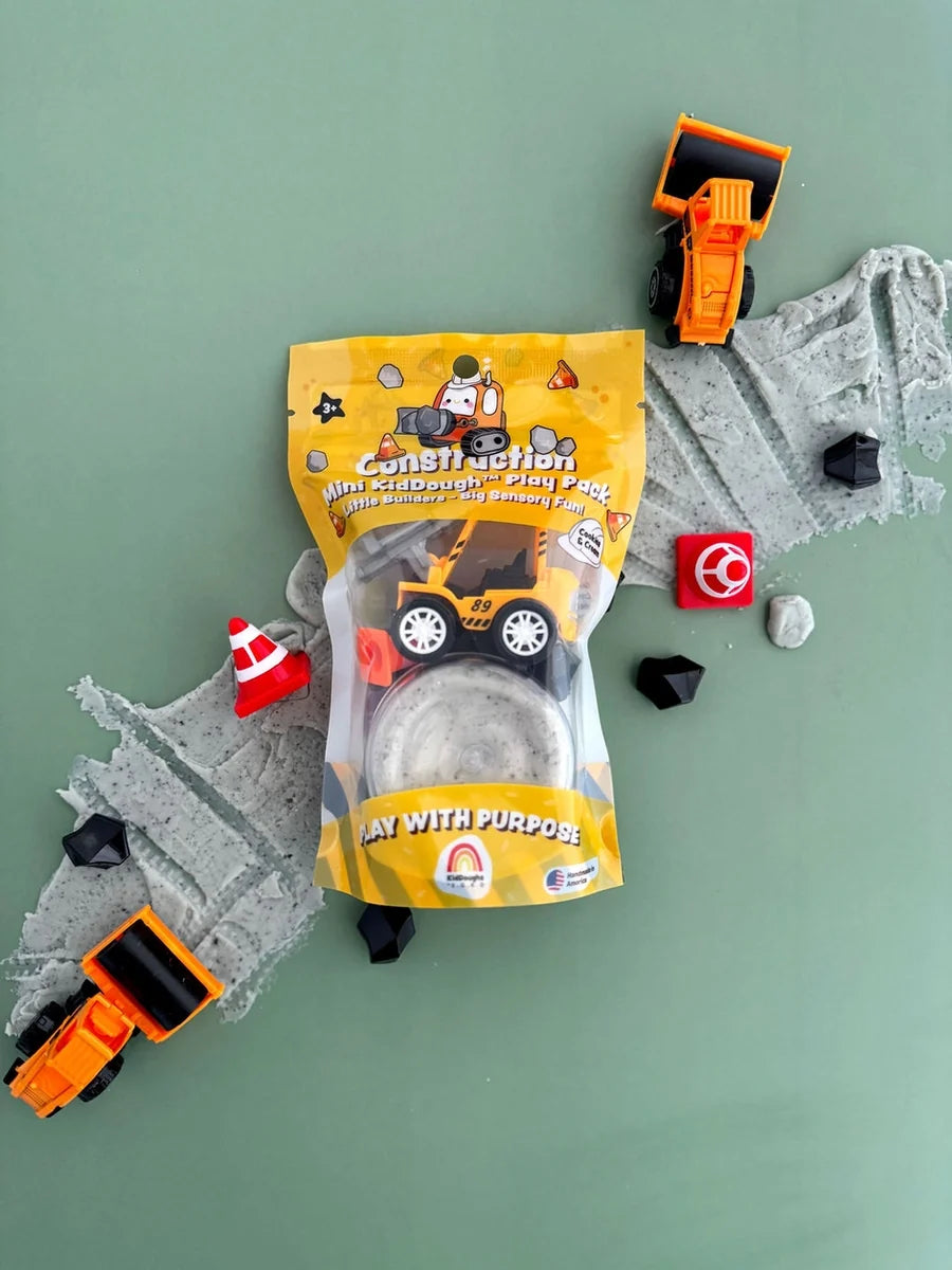 Construction Mini KidDough Play Pack