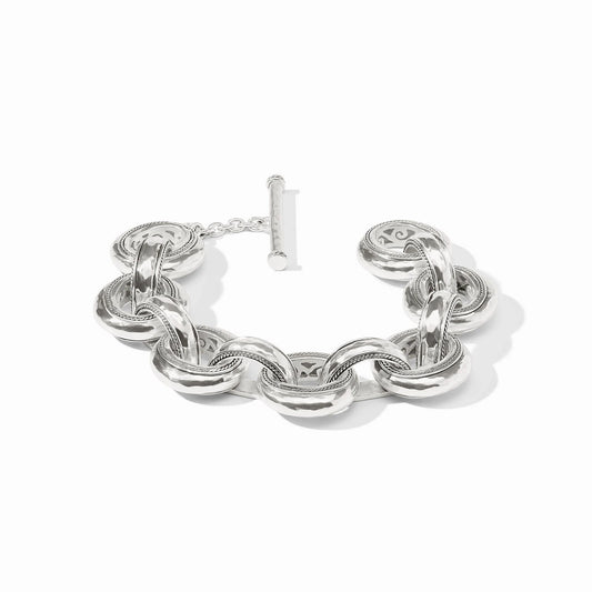 Julie Vos Cannes Demi Link Bracelet Silver