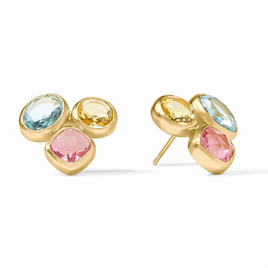 Kaleidoscope Statement Stud Earring