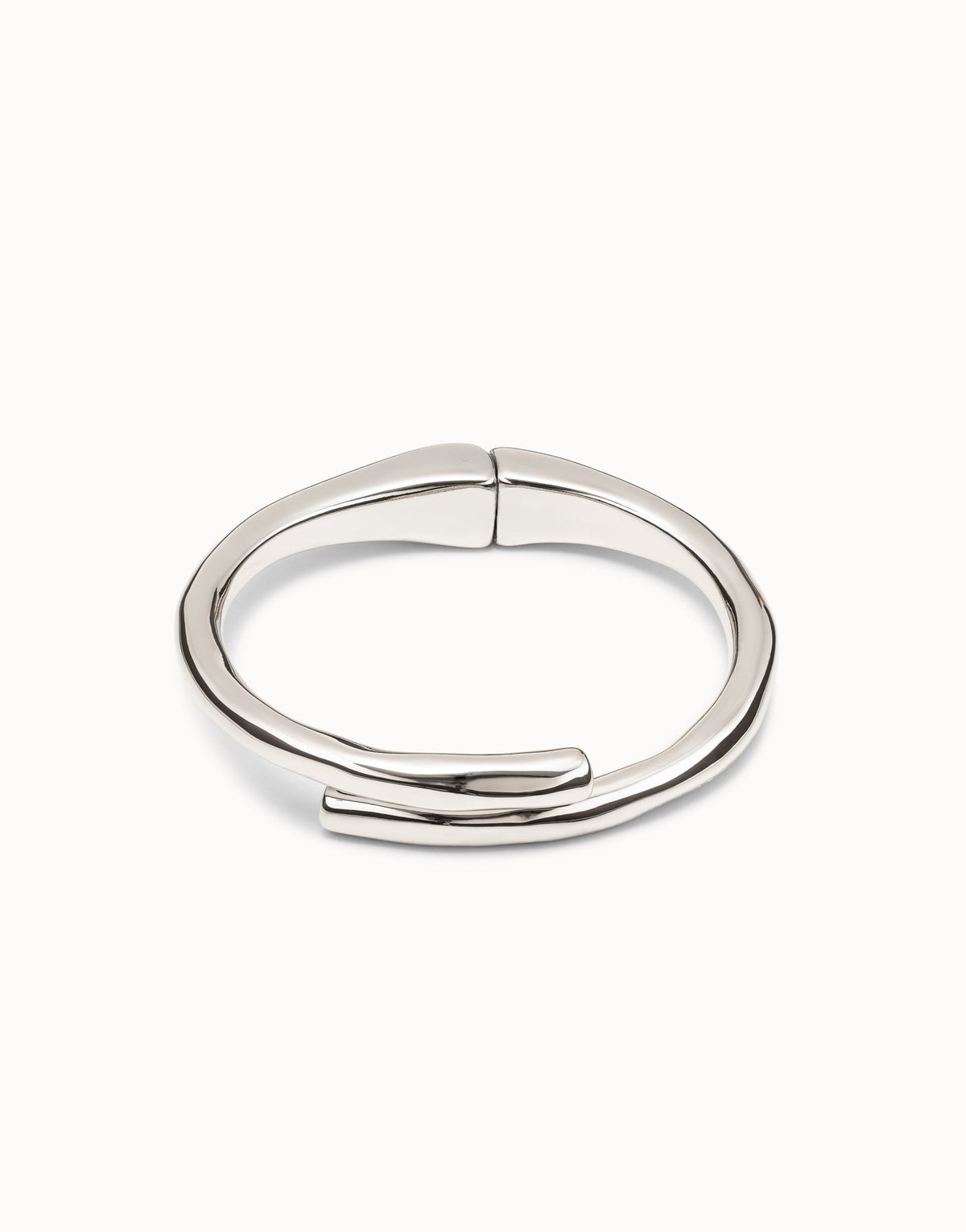 UNOde50 Tubular Shaped Bangle Bracelet - Silver