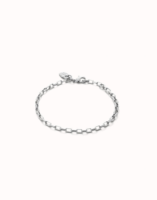 Uno Mid-sized link charm chain bracelet