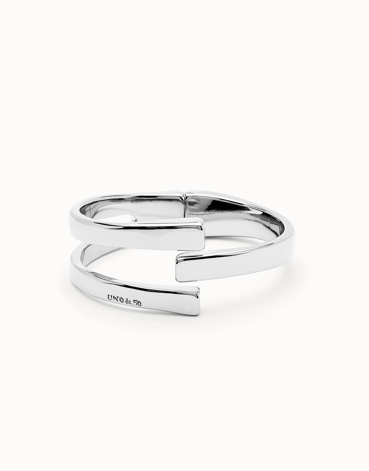UNOde50 Bangle Bracelet - Silver
