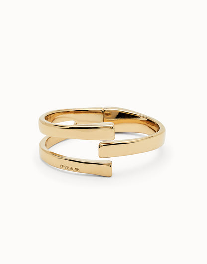 UNOde50 Bangle Bracelet - Gold