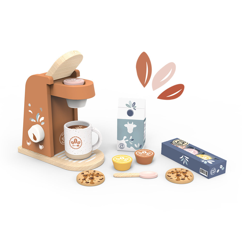Wooden Toy Coffee Machine