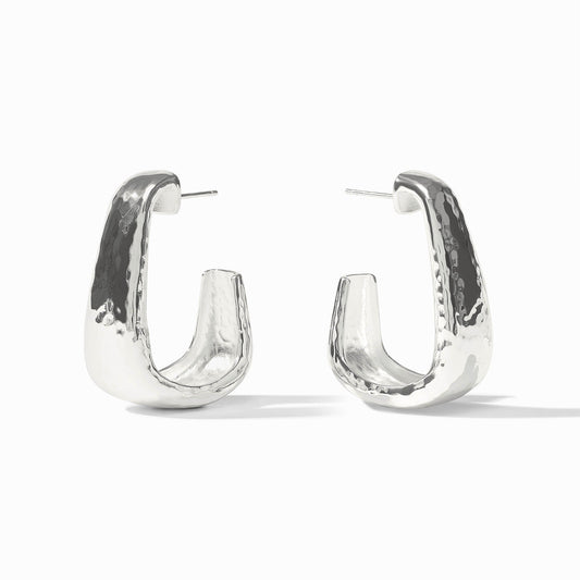 Sahara Hoop - Silver Small
