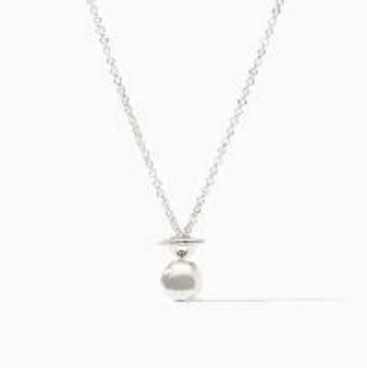 Julie Vos Solara Delicate Necklace Silver