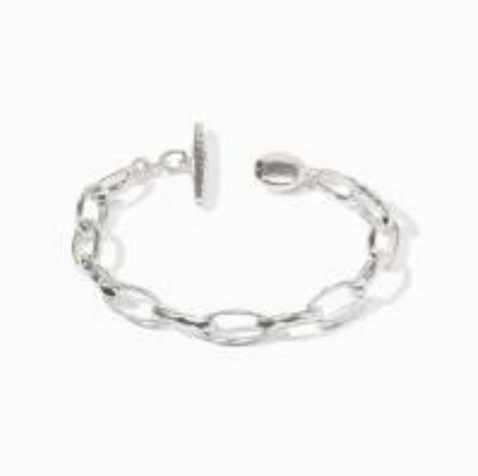 Julie Vos Solara Link Bracelet Silver