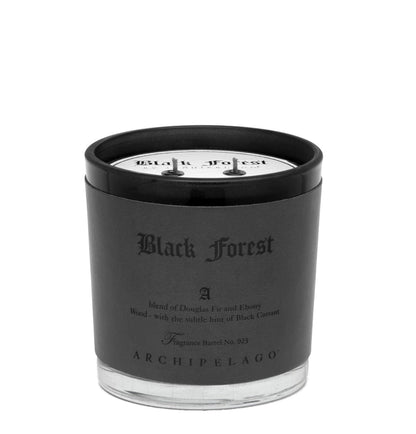 Archipelago Botanicals Letter Press Candle - Black Forest