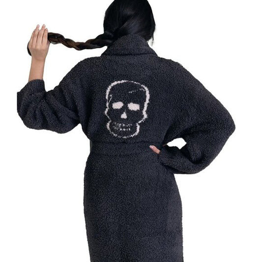 CozyChic Skull and Bones Robe