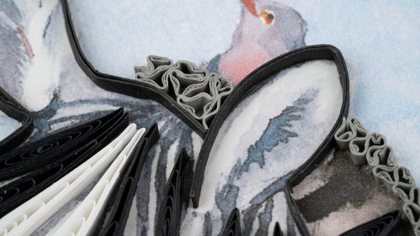 Zebra & Birds